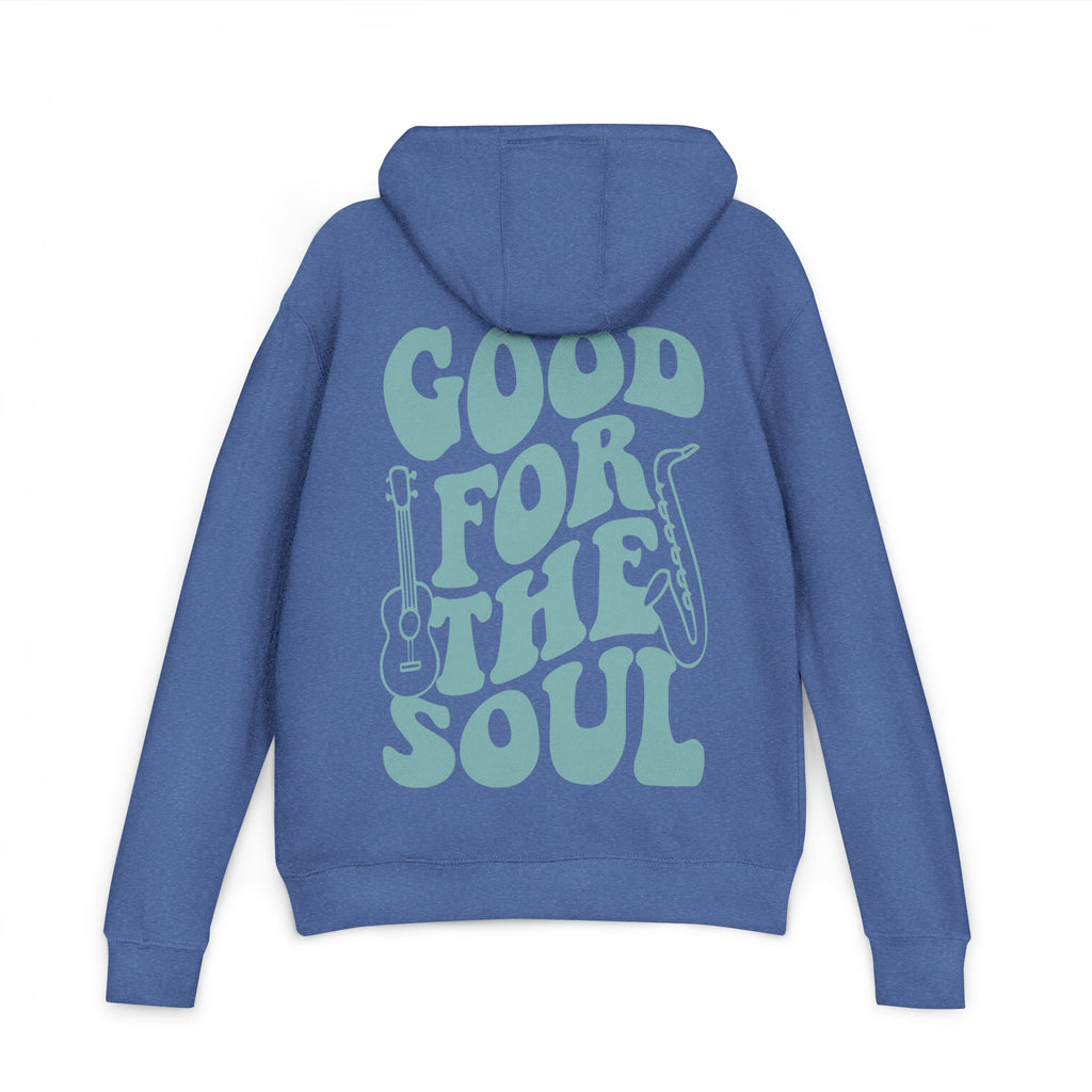 Good for the Soul Hoodie - Sea Glass French Terry