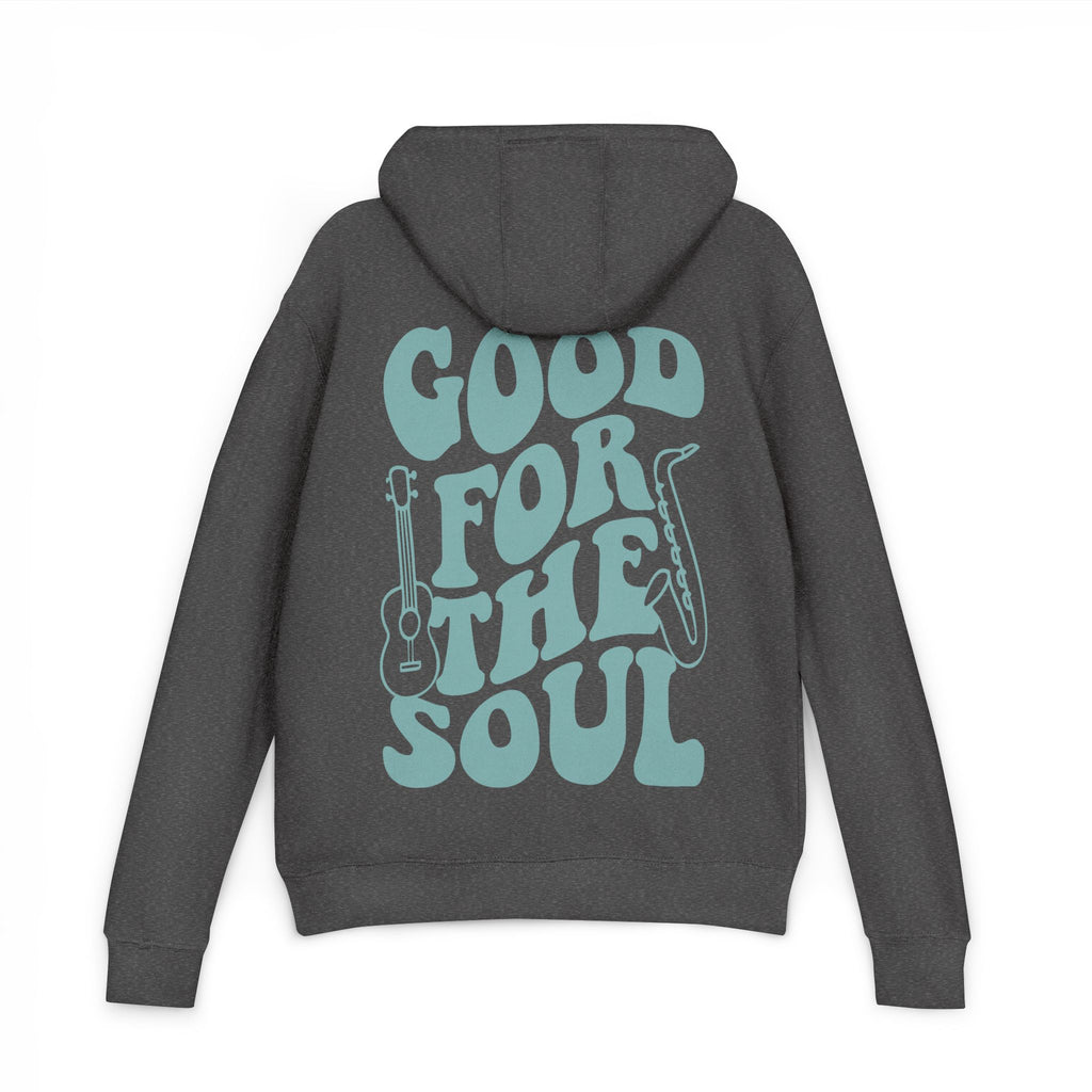 Good for the Soul Hoodie - Sea Glass French Terry