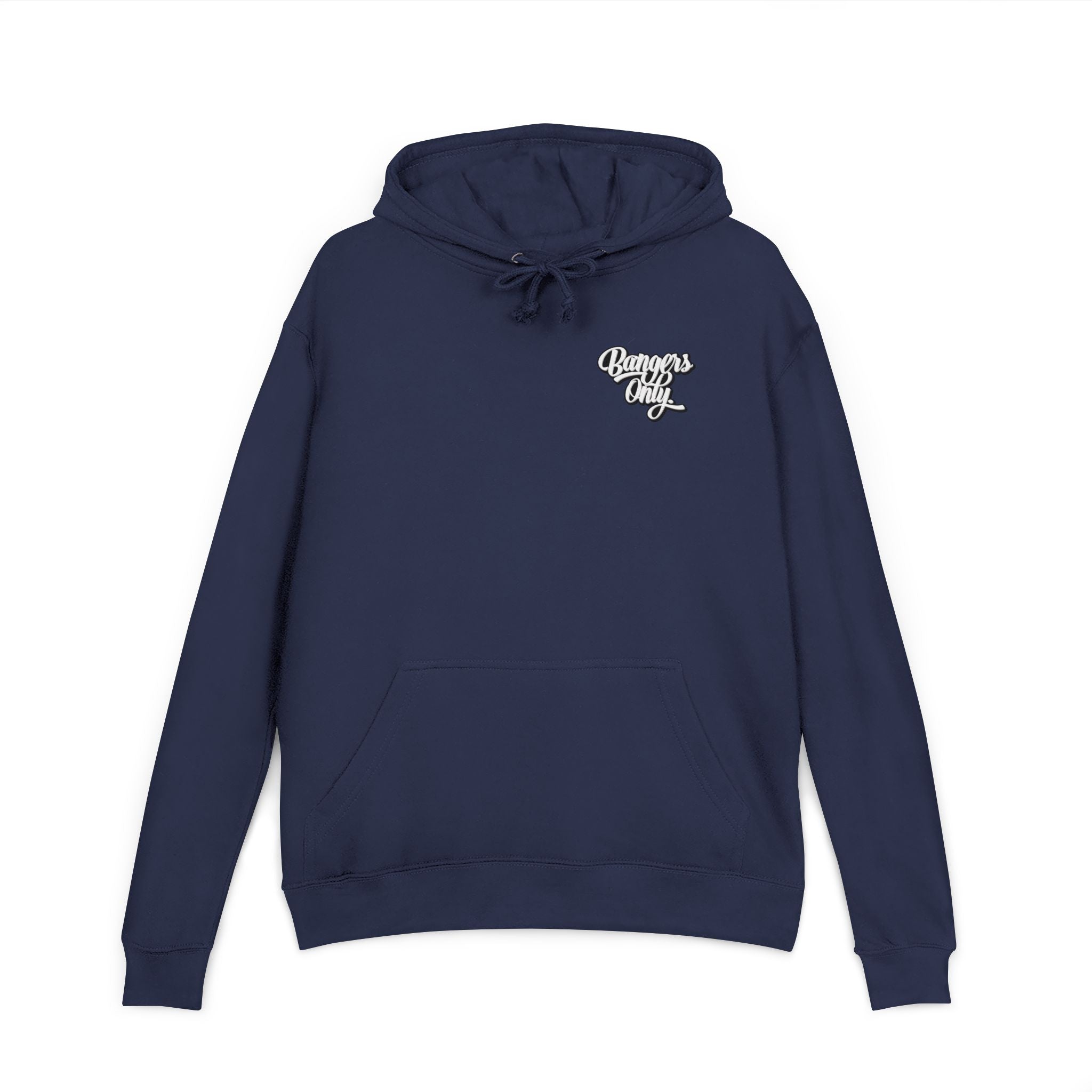 the Essentials Hoodie (black and white)