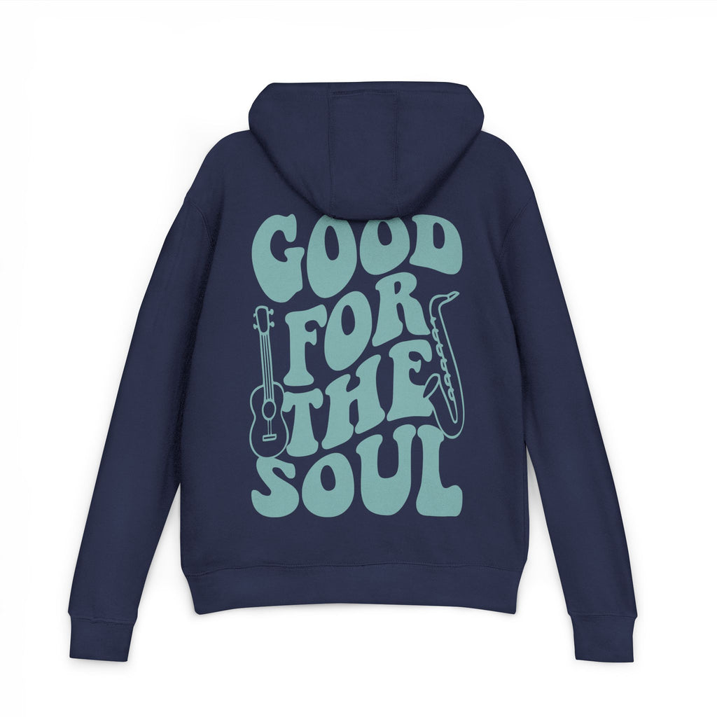 Good for the Soul Hoodie - Sea Glass French Terry