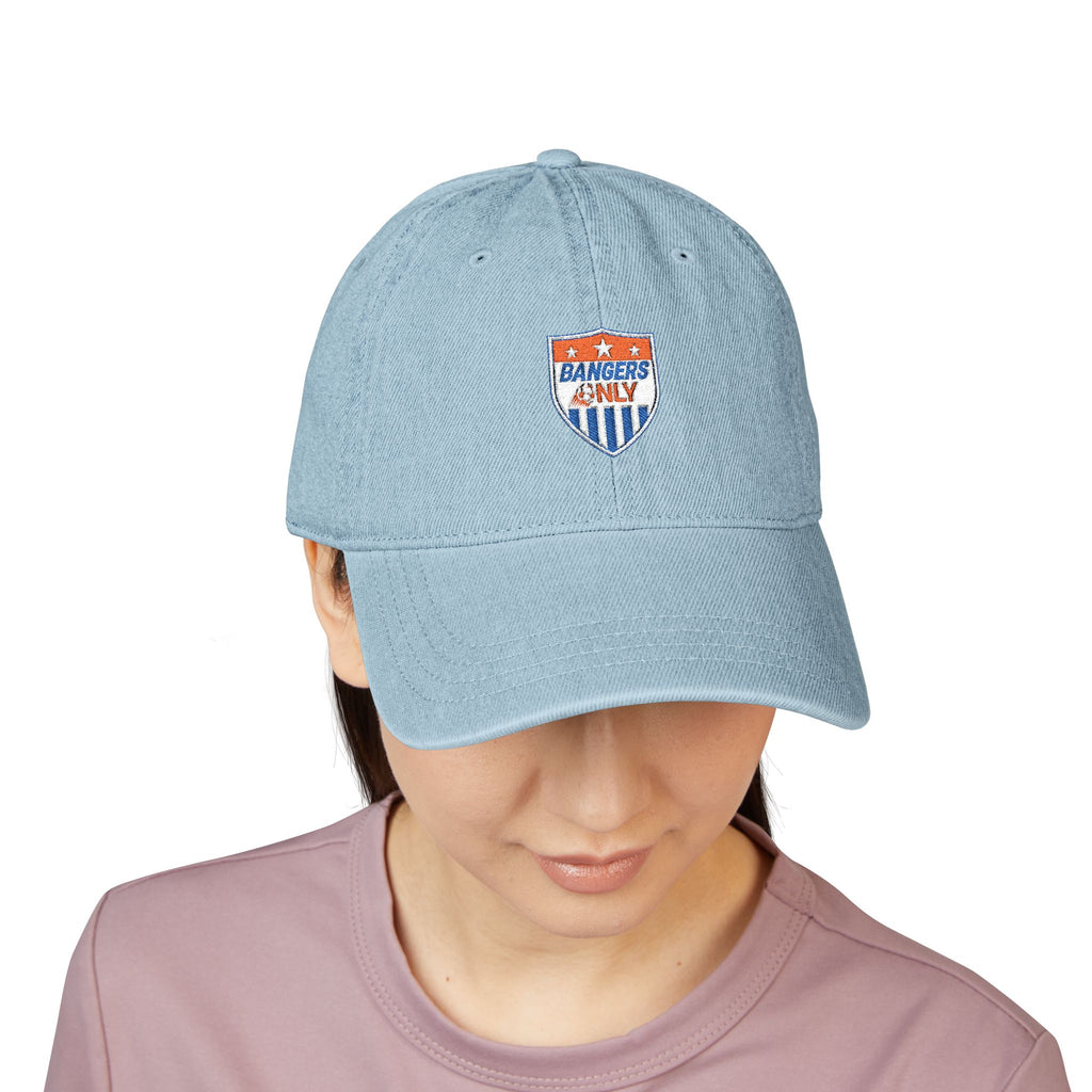 Bangers Only World Cup (USA Crest) Denim Trucker Hat