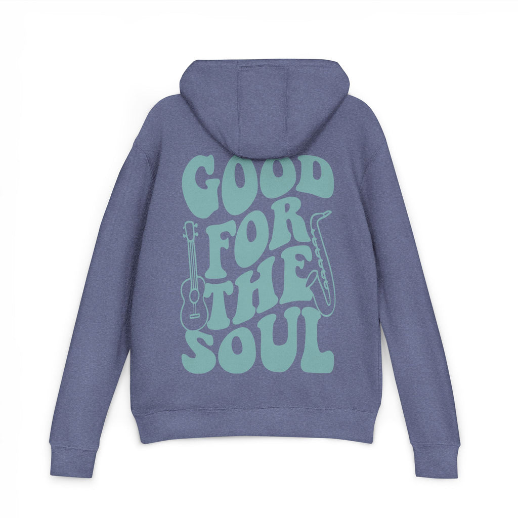 Good for the Soul Hoodie - Sea Glass French Terry