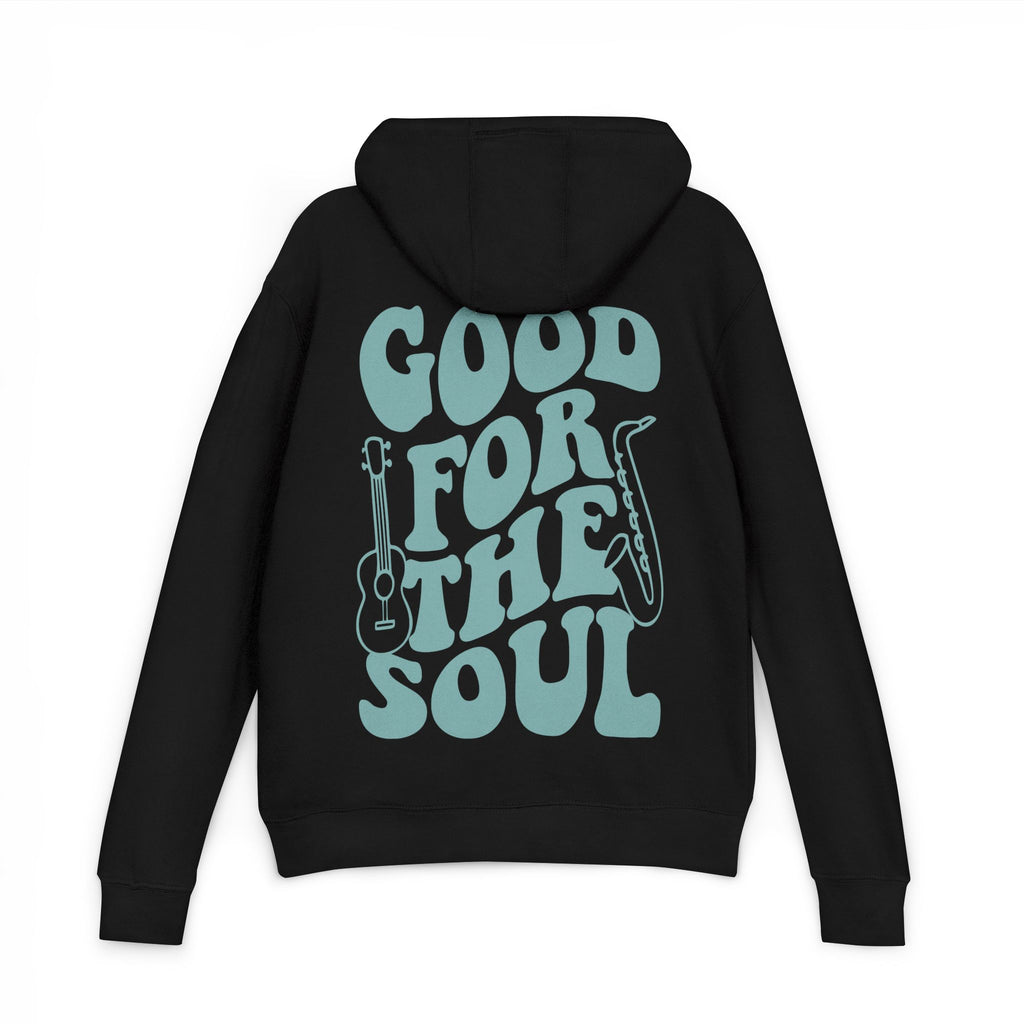 Good for the Soul Hoodie - Sea Glass French Terry