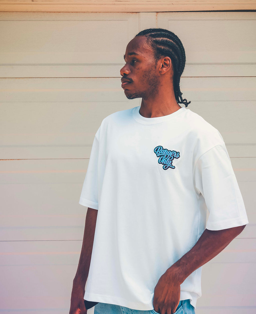 the Banger Tee (white)